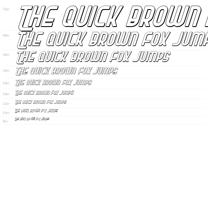 Ro'Ki'Kier Shadow Italic Waterfall