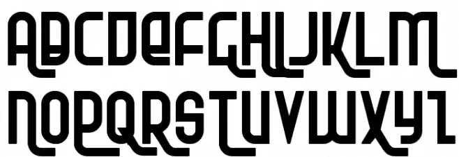 Ro'Ki'Kier Font Litere mari