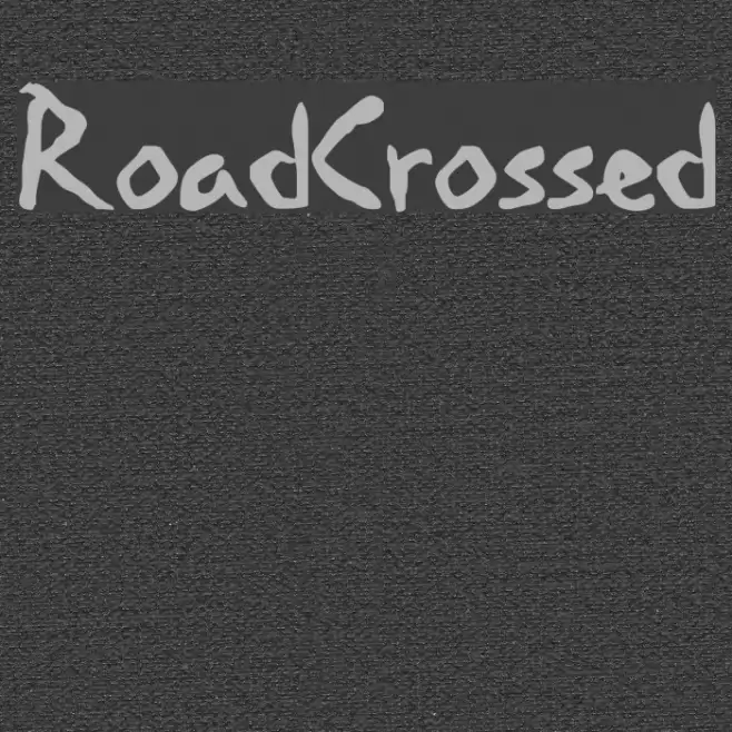 Road-Crossed Font examples