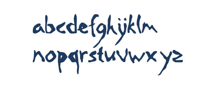 Road-Crossed Lowercase