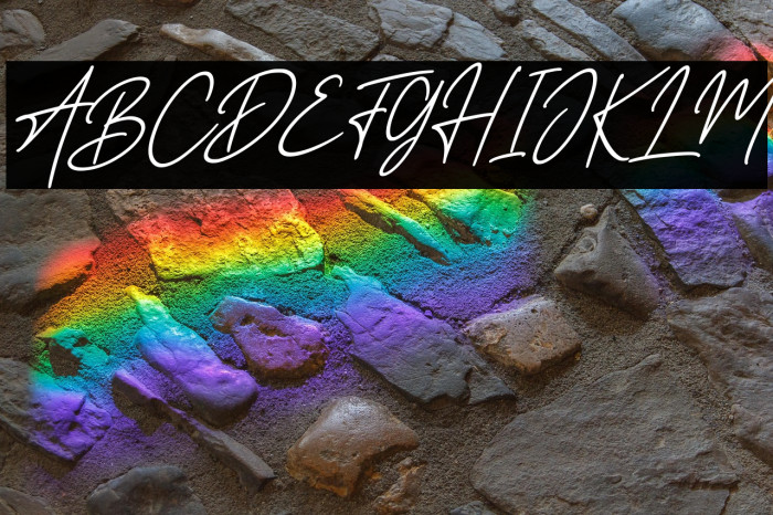 Road Light Italic Example 2