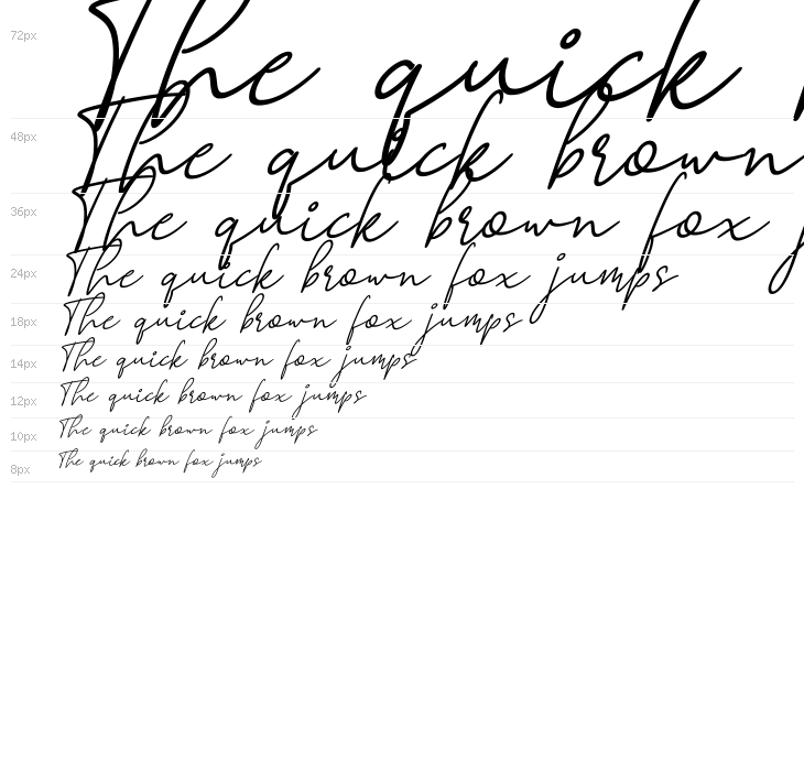 Road Light Italic Waterfall