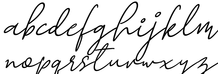 Road Light Italic Font LOWERCASE