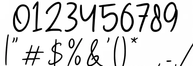 Road Light Font OTHER CHARS