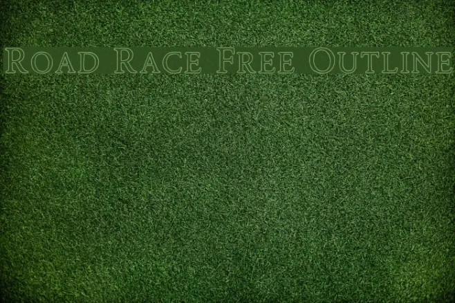 Road Race Free Outline Example 1