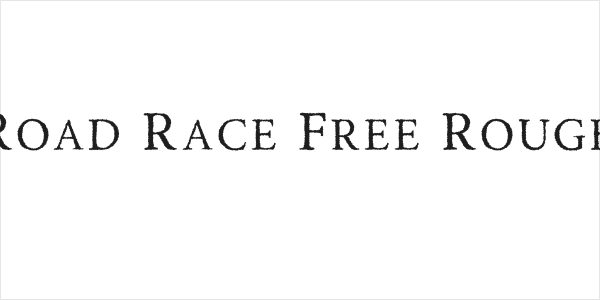 Road Race Free Rough Logo