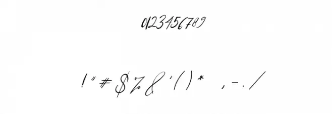 Road Sunshine Italic Font OTHER CHARS