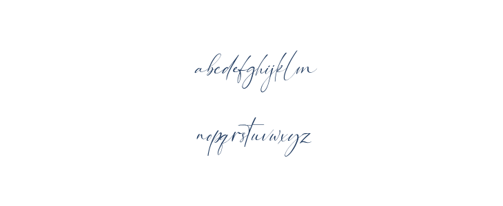 Road Sunshine Italic Lowercase