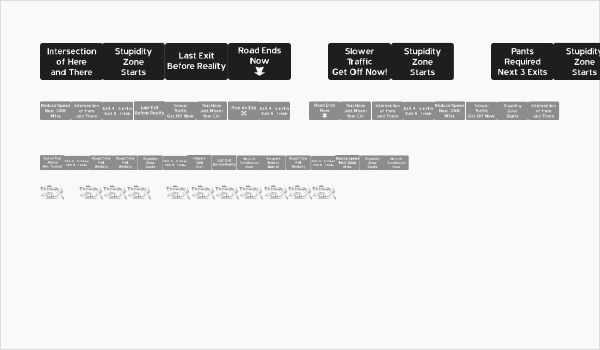 Road To Nowhere JL Business Card