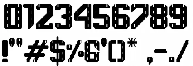 Road Track Regular Schriftart Anderer Schreiben