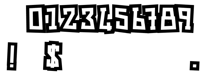 Road Trip Font OTHER CHARS
