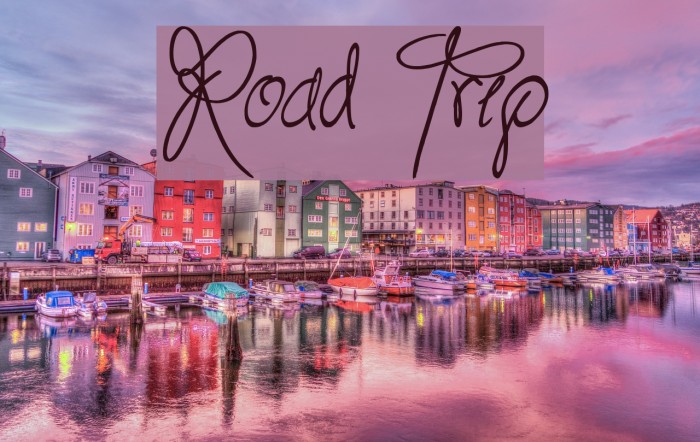 Road Trip Font examples