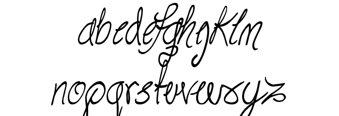 Road Trip Font LOWERCASE