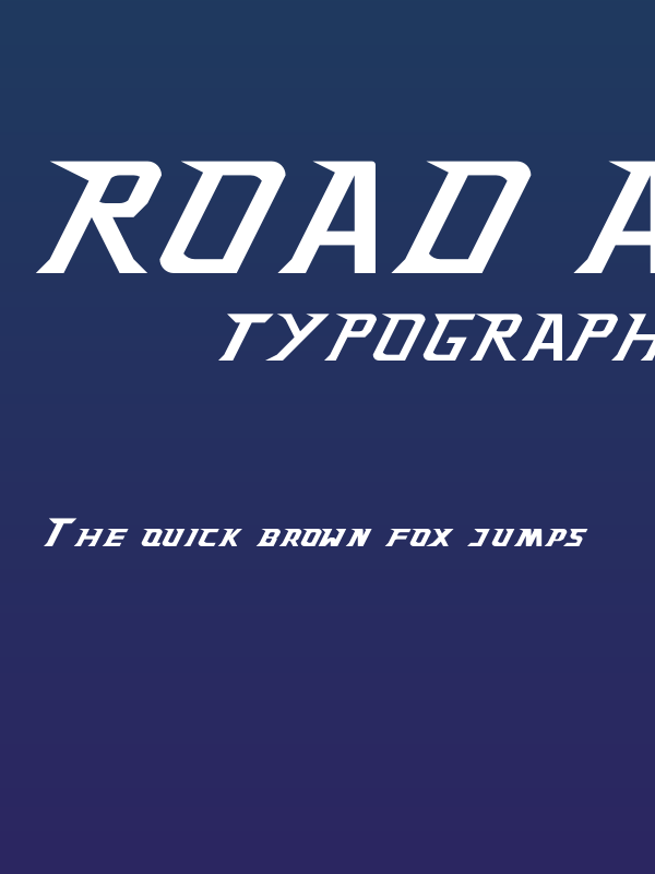 Road and Track Regular Poster