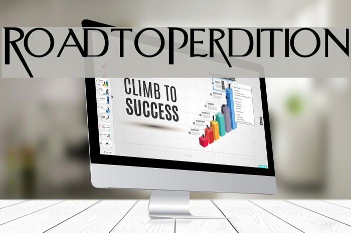 Road-to-Perdition Font examples