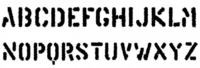 RoadCrew Font Litere mari