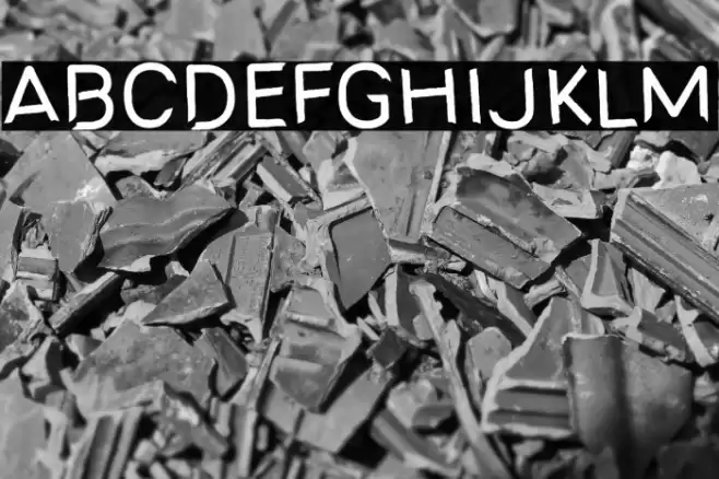 RoadPaint Font examples