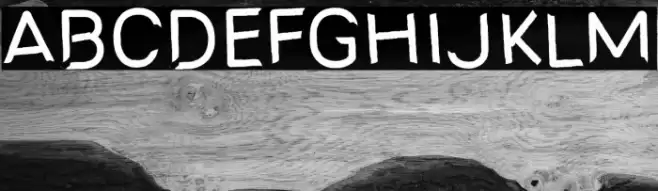 RoadPaint Font examples