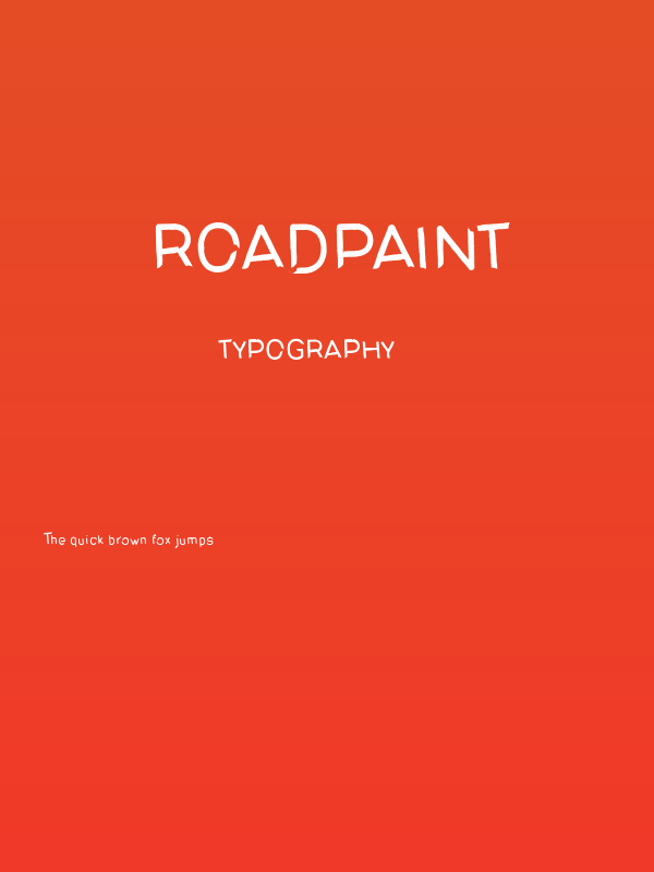 RoadPaint Poster