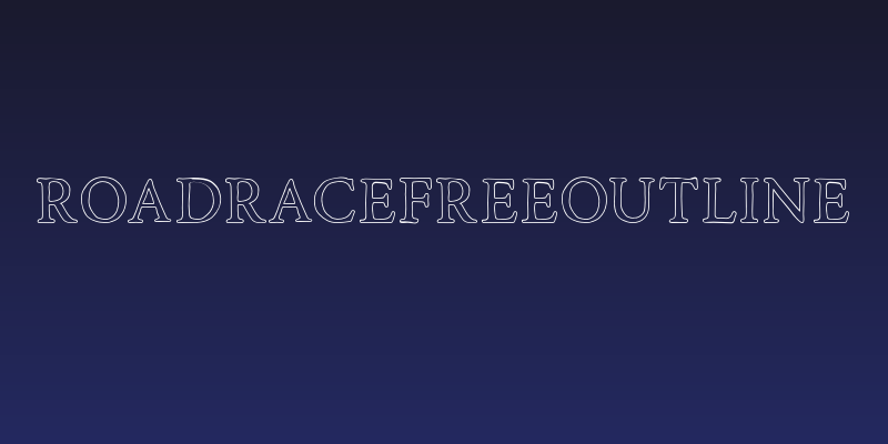 RoadRaceFree-Outline Social Header