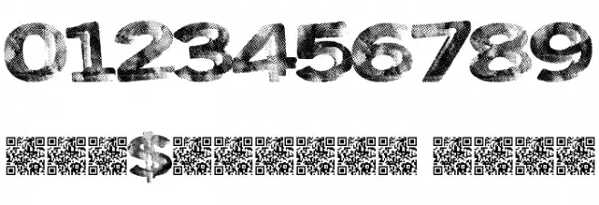 RoadSkin Font OTHER CHARS