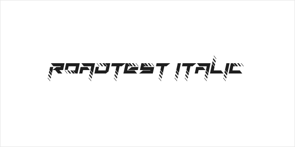 RoadTest Italic Logo