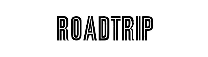 RoadTrip  les polices de caractères gratuit tlcharger