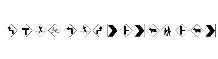 RoadWarningSign  لخطوط تنزيل