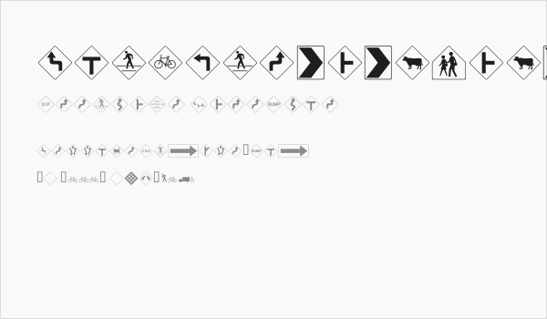 RoadWarningSign Business Card