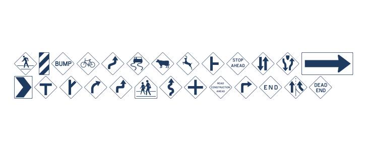 RoadWarningSign Lowercase