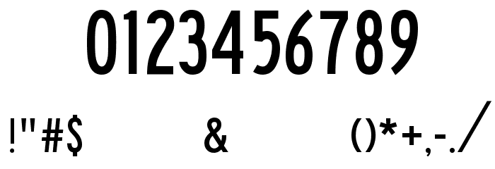 Roadgeek 2000 Series B Font - FFonts.net