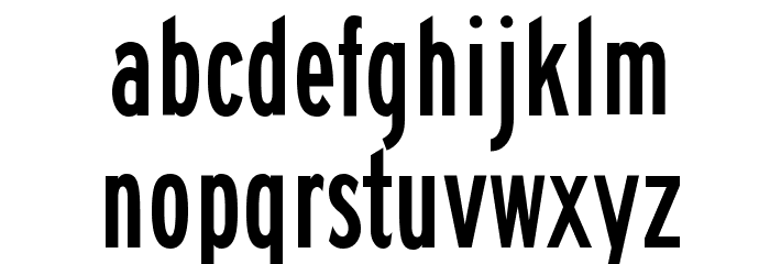 Roadgeek 2000 Series B Font LOWERCASE