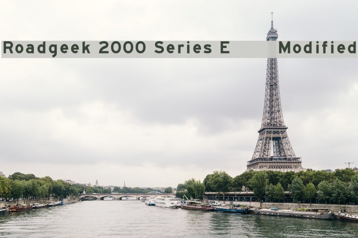 Roadgeek 2000 Series E [Modified] Example 3