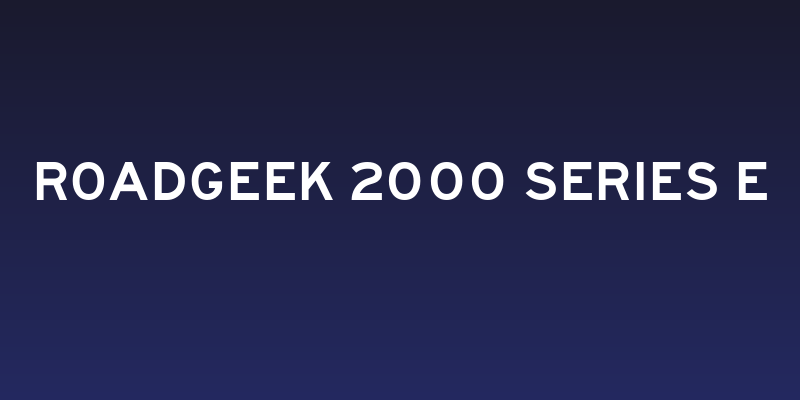 Roadgeek 2000 Series E Social Header