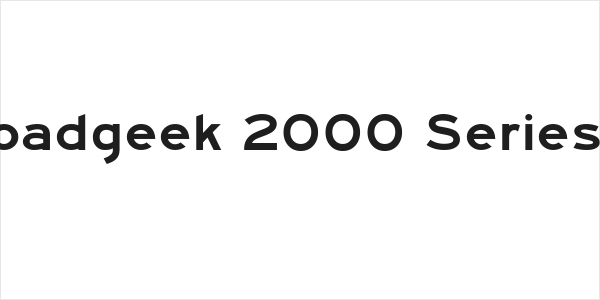 Roadgeek 2000 Series F Logo