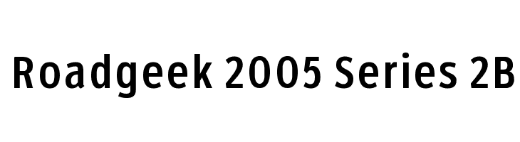 Roadgeek 2005 Series 2B  لخطوط تنزيل