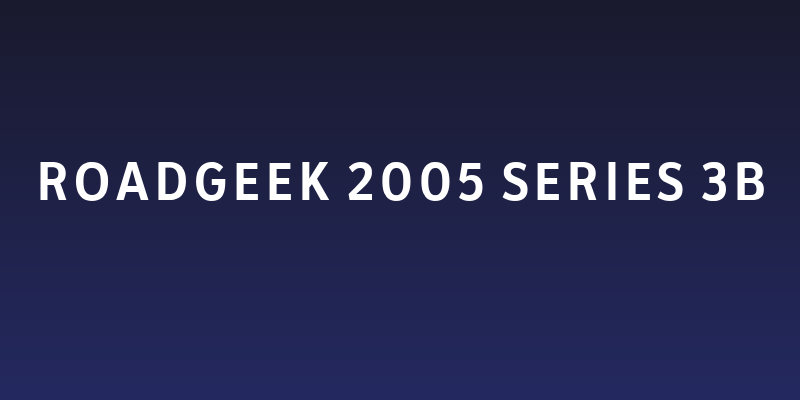 Roadgeek 2005 Series 3B Social Header