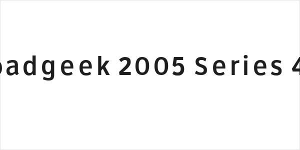 Roadgeek 2005 Series 4W Logo