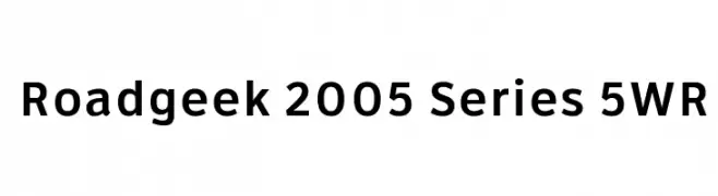 Roadgeek 2005 Series 5WR  नि: शुल्क फ़ॉन्ट्स डाउनलोड