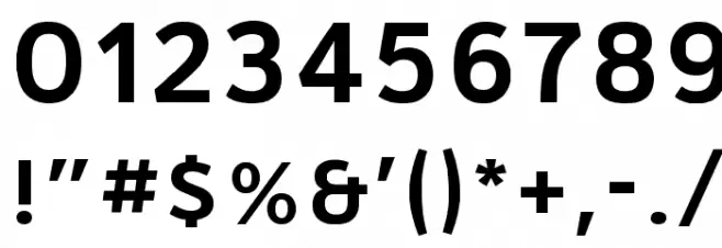 Roadgeek 2005 Series 5WR Font OTHER CHARS