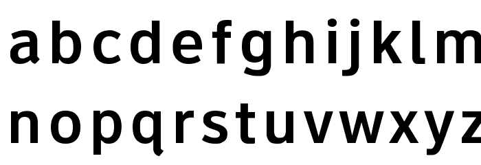 Roadgeek 2005 Series 5W Font LOWERCASE