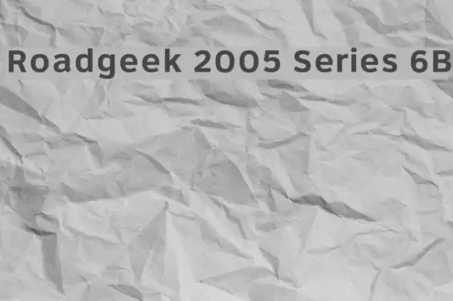 Roadgeek 2005 Series 6B خط examples