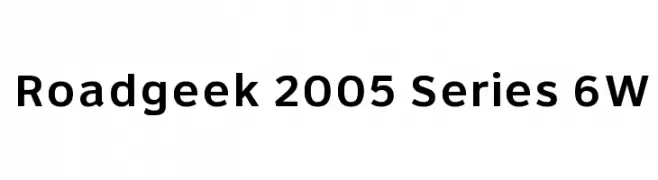 Roadgeek 2005 Series 6W  免费字体下载