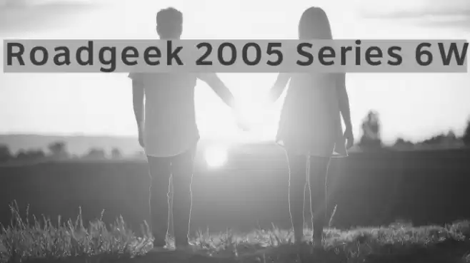 Roadgeek 2005 Series 6W خط examples