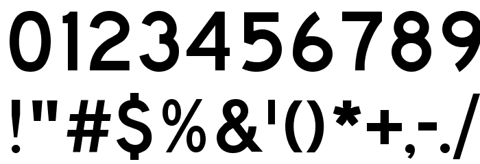 Roadgeek 2005 Series D Font OTHER CHARS