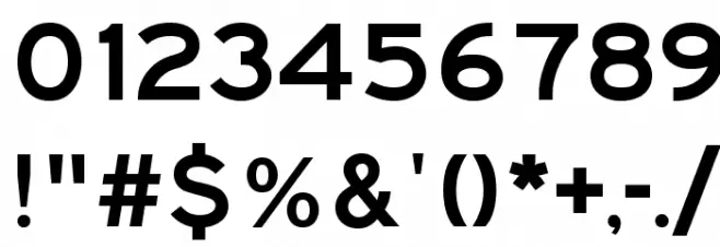 Roadgeek 2005 Series E Font OTHER CHARS