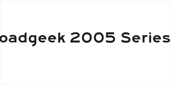 Roadgeek 2005 Series F Logo
