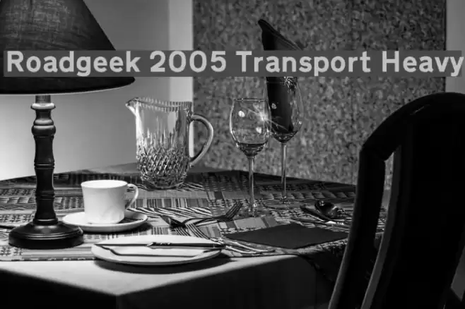 Roadgeek 2005 Transport Heavy Font examples