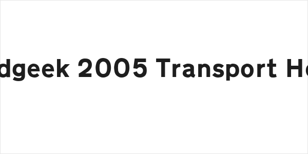 Roadgeek 2005 Transport Heavy Logo