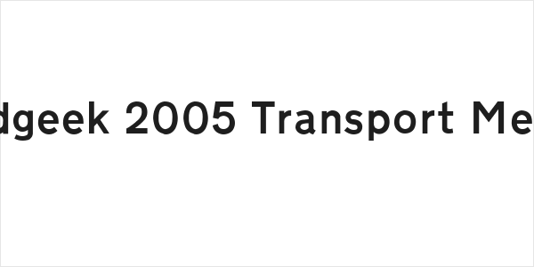 Roadgeek 2005 Transport Medium Logo